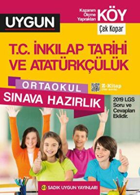 Sadık Uygun Yayınları 8. Sınıf T.C. İnkılap Tarihi ve Atatürkçülük KÖY Çek Kopar - 1