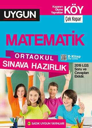 Sadık Uygun Yayınları 8. Sınıf Matematik KÖY Çek Kopar