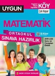 Sadık Uygun Yayınları 8. Sınıf Matematik KÖY Çek Kopar - Sadık Uygun Yayınları