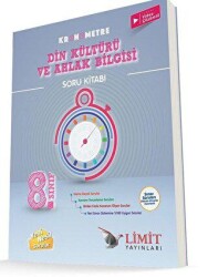 8. Sınıf Kronometre Din Kültürü ve Ahlak Bilgisi Soru Kitabı - Limit Yayınları