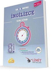 8. Sınıf Kronometre İngilizce Soru Kitabı - Limit Yayınları