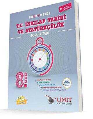 Limit Yayınları 8. Sınıf Kronometre T.C. İnkılap Tarihi ve Atatürkçülük Soru Kitabı