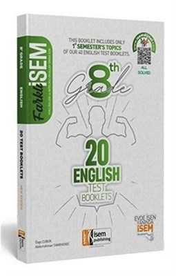 İSEM Yayıncılık 8. Sınıf LGS 1. Dönem İngilizce 10 Branş Deneme