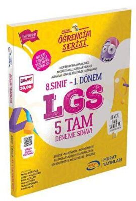 Murat Yayınları 8. Sınıf LGS 5 Tam Deneme Sınavı - 1