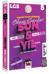 8.Sınıf LGS 2021-2025 Tüm Dersler Fasikül Fasikül Tıpkı Basım Son 5 Yıl Çıkmış Sorular - Yargı Yayınevi