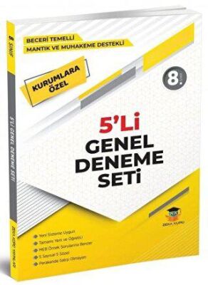 Zeka Küpü Yayınları 8. Sınıf LGS Beceri Temelli 5`li Genel Deneme - 1