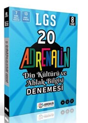 8. Sınıf Din Kültürü 20`li Branş Denemesi - Adrenalin Yayınları