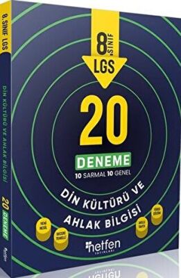 8. Sınıf LGS Din Kültürü ve Ahlak Bilgisi 20 Deneme - 1