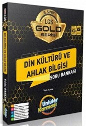 8. Sınıf LGS Din Kültürü ve Ahlak Bilgisi Gold Serisi Soru Bankası - Ünlüler Karması