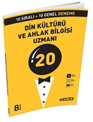 Hız Yayınları 8. Sınıf LGS Din Kültürü ve Ahlak Bilgisi Uzmanı 20 Deneme Sınavı - 1