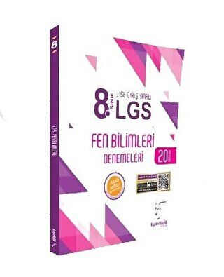Karekök Yayıncılık LGS 8. Sınıf Fen Bilimleri 20 Deneme - 1