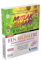 8. Sınıf LGS Fen Bilimleri Mutlak Başarı Fasikül ve Soru Bankası - Muba Yayınları