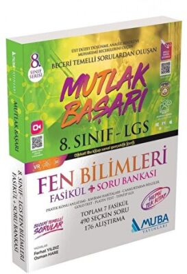 8. Sınıf LGS Fen Bilimleri Mutlak Başarı Fasikül ve Soru Bankası - 1