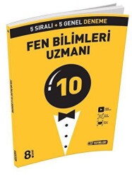 Hız Yayınları 8. Sınıf LGS Fen Bilimleri Uzmanı 10 Deneme Sınavı - Hız Yayınları