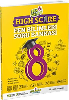 Fen Okulu Yayınları 8. Sınıf LGS High Score Fen Bilimleri Soru Bankası - 1
