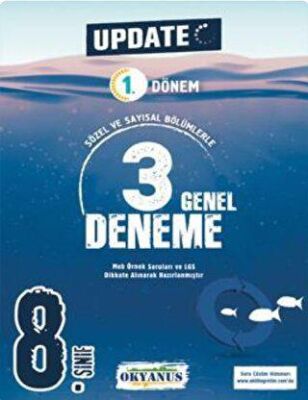 Okyanus Yayınları 8. Sınıf Update 1. Dönem 3 Genel Deneme - 1