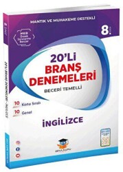 Zeka Küpü Yayınları 8. Sınıf LGS İngilizce 20 Deneme - Zeka Küpü Yayınları