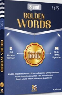 LGS İngilizce Kelimeler Golden Words Soru Bankası - 1