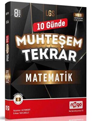 8. Sınıf LGS Matematik 10 Günde Muhteşem Tekrar - 1