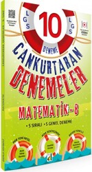 Damla Yayınevi Cankurtaran Denemeler Matematik - 8. Sınıf - Damla Yayınevi