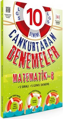Damla Yayınevi Cankurtaran Denemeler Matematik - 8. Sınıf - 1