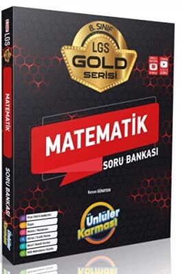 8. Sınıf LGS Gold Serisi Matematik Soru Bankası - 1