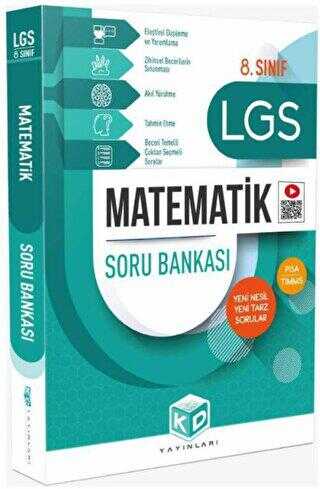 KD Yayınları 8. Sınıf LGS Matematik Soru Bankası