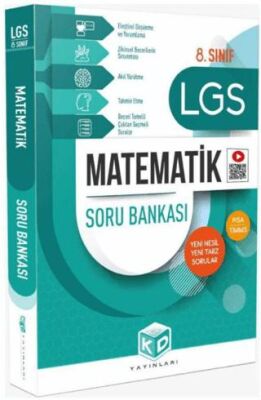 KD Yayınları 8. Sınıf LGS Matematik Soru Bankası - 1
