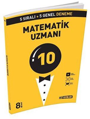Hız Yayınları 8. Sınıf LGS Matematik Uzmanı 10 Deneme Sınavı - 1