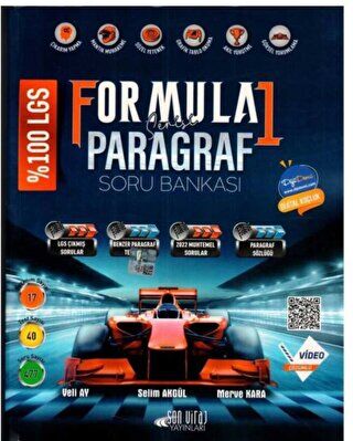 8. Sınıf LGS Paragraf Formula 1 Serisi Soru Bankası - 1