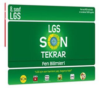 8. Sınıf LGS Son Tekrar Fen Bilimleri - 1