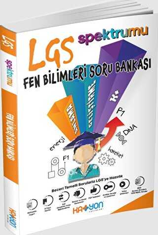 Katyon Yayınları 8. Sınıf LGS Spektrumu Fen Bilimleri Soru Bankası