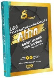 Bons Yayınları 8. Sınıf T.C. İnkılap Tarihi ve Atatürkçülük Soru Bankası - Bons Yayınları