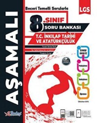 Berkay Yayıncılık 8. Sınıf LGS TC İnkılap Tarihi ve Atatürkçülük Aşamalı Soru Bankası - Berkay Yayıncılık