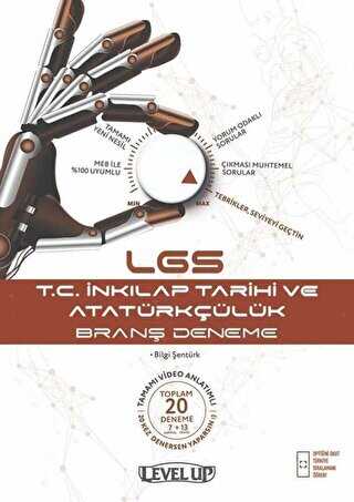 Tammat Yayıncılık 8. Sınıf LGS T.C İnkılap Tarihi ve Atatürkçülük Level Up `li Deneme