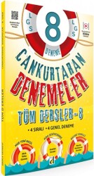 Damla Yayınevi Cankurtaran Denemeler Tüm Dersler - 8. Sınıf - Damla Yayınevi