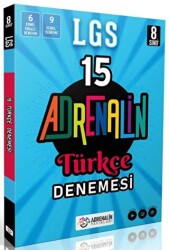 8. Sınıf LGS Türkçe 15 Branş Denemesi - Adrenalin Yayınları