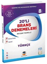 Zeka Küpü Yayınları 8. Sınıf LGS Türkçe 20li Branş Denemeleri - Zeka Küpü Yayınları