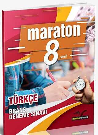 Maraton Yayıncılık 8. Sınıf LGS Türkçe Branş Deneme Maraton Yayınları