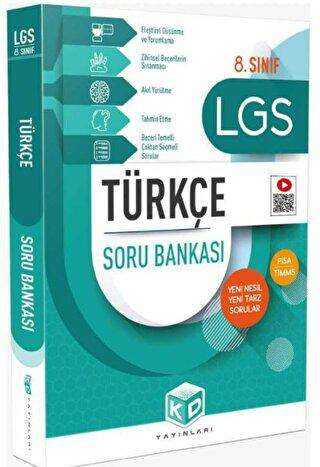 KD Yayınları 8. Sınıf LGS Türkçe Soru Bankası