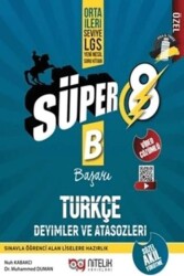Süper 8 Türkçe Deyimler Ve Atasözleri Yeni Nesil Soru Kitabı - Nitelik Yayınları - Bayilik