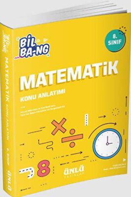 Ünlü Yayınları 8. Sınıf Bil Ba-ng Matematik Konu Anlatımı - 1