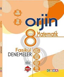 Gama Yayınları 8. Sınıf Orjin Matematik Fasikül Denemeler - Gama Yayınları