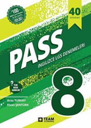 TEAM Elt Publishing 8. Sınıf PASS İngilizce LGS Deneme Sınavı Yeni Nesil Sorular - Team Elt Publishing 