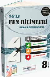 8. Sınıf Pisagor 16`lı Fen Bilimleri Denemesi - Zeka Küpü Yayınları