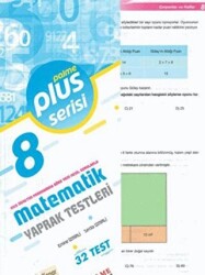 8. Sınıf Plus Serisi Matematik Yaprak Testleri - Palme Yayınları