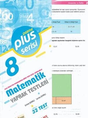 8. Sınıf Plus Serisi Matematik Yaprak Testleri - 1
