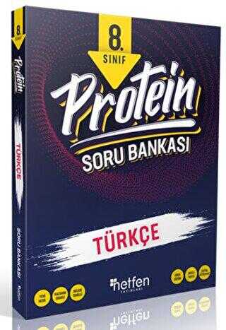 Netfen Yayınları 8. Sınıf Protein Türkçe Soru Bankası