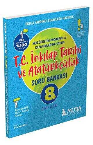 Muba Yayınları 8. Sınıf T.C. İnkılap Tarihi ve Atatürkçülük Soru Bankası Muba Yayınları