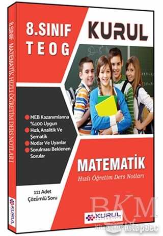 8. Sınıf TEOG Matematik Hızlı Öğretim Ders Notları